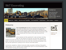 Tablet Screenshot of excavating.ab.ca